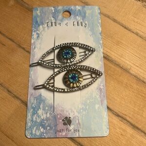 Ella & Elly Eye hair clips (2)